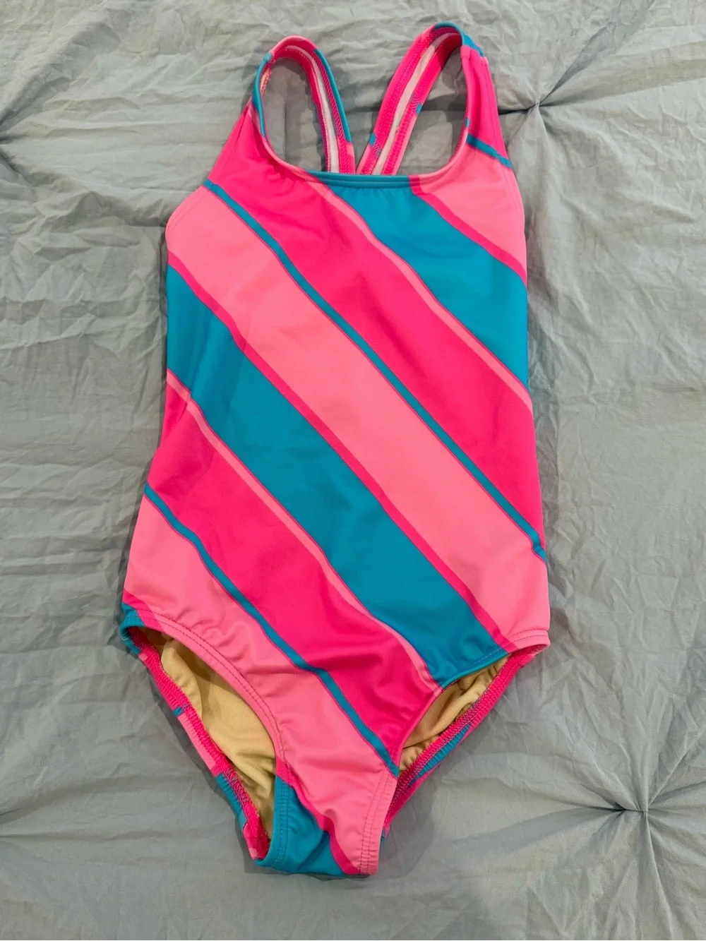 Lands End Girls Bathing suit Size XS 4-5